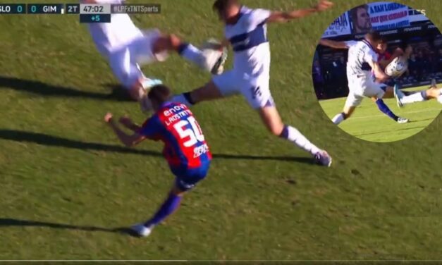 ¿Fue penal para San Lorenzo? La polémica decisión que perjudicó a el Ciclón frente a Gimnasia