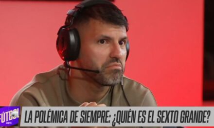 El Kun Agüero agitó el debate sobre los cinco grandes del fútbol argentino: «Estudiantes es más que Racing»