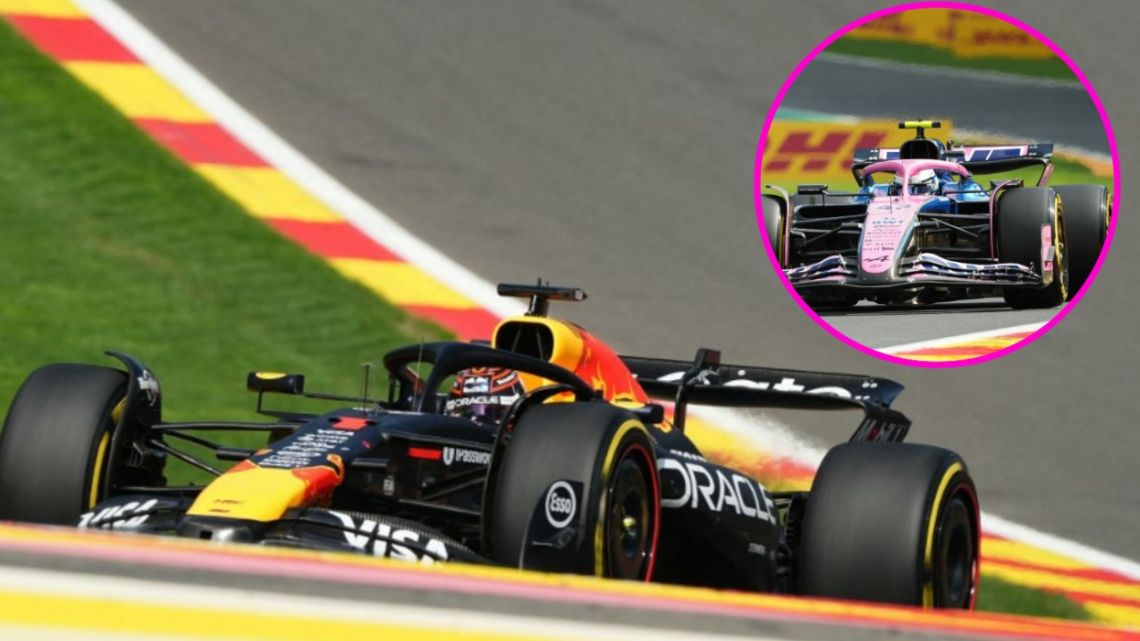 Max Verstappen dominó la Sprint de Bélgica y Colapinto no pudo salir del fondo