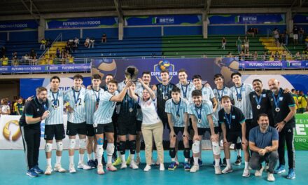 El sanjuanino Gómez Aracena brilló en la Copa América de Vóley