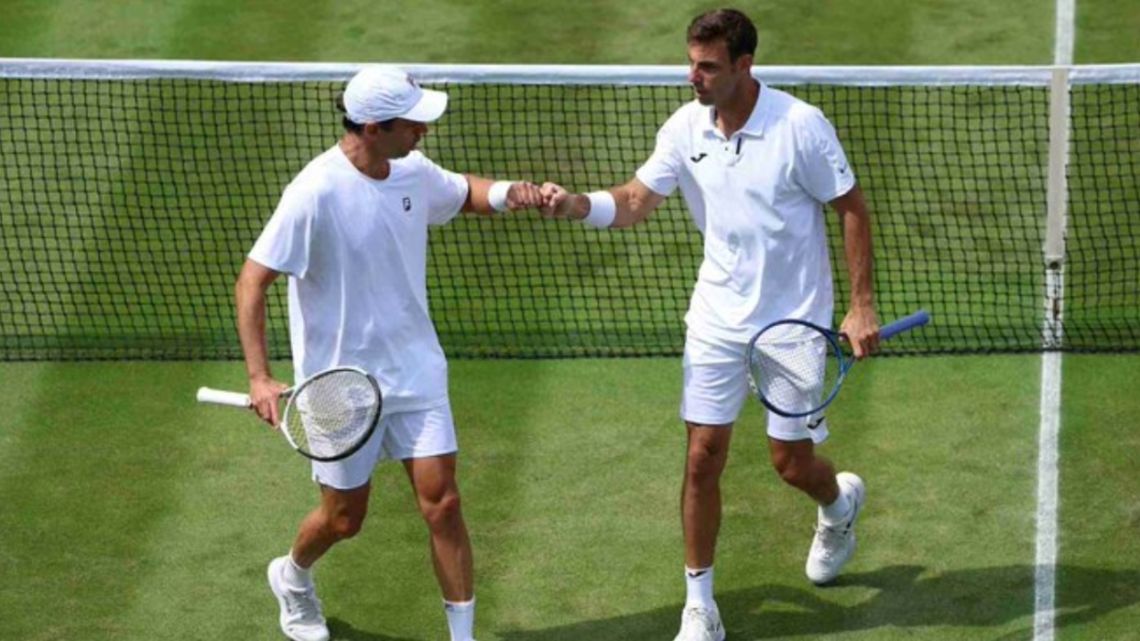 Wimbledon se quedó sin argentinos: Horacio Zeballos y Marcel Granollers quedaron eliminados en semifinales