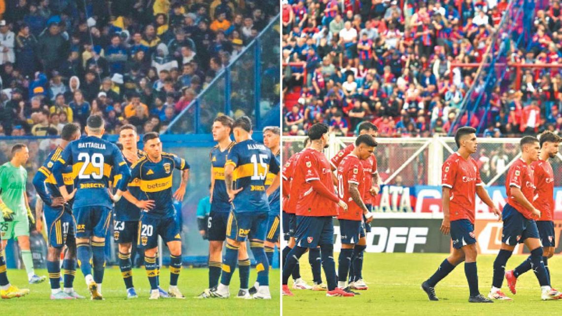 Boca e Independiente: el miedo de que los clásicos cruzados aceleren sus crisis