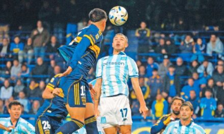 Boca le empató en el final a Racing, pero estiró a 12 partidos la racha sin ganar