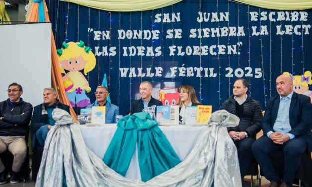 San Juan Escribe desembarcó en Valle Fértil con nuevas categorías y mucho entusiasmo