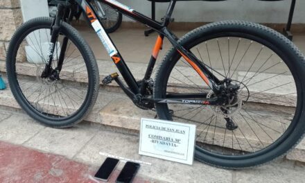 Cayó en Rivadavia cuando intentaba vender una bicicleta robada