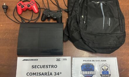 Robó una PS3 y lo atraparon en La Bebida