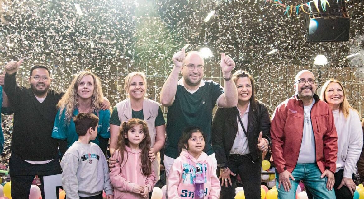 Rivadavia festejó a los niños con gran concurrencia