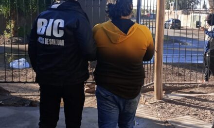 Allanamiento y dos detenidos en Villa América