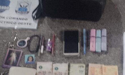 Joven detenido por robo de un bolso en Chimbas