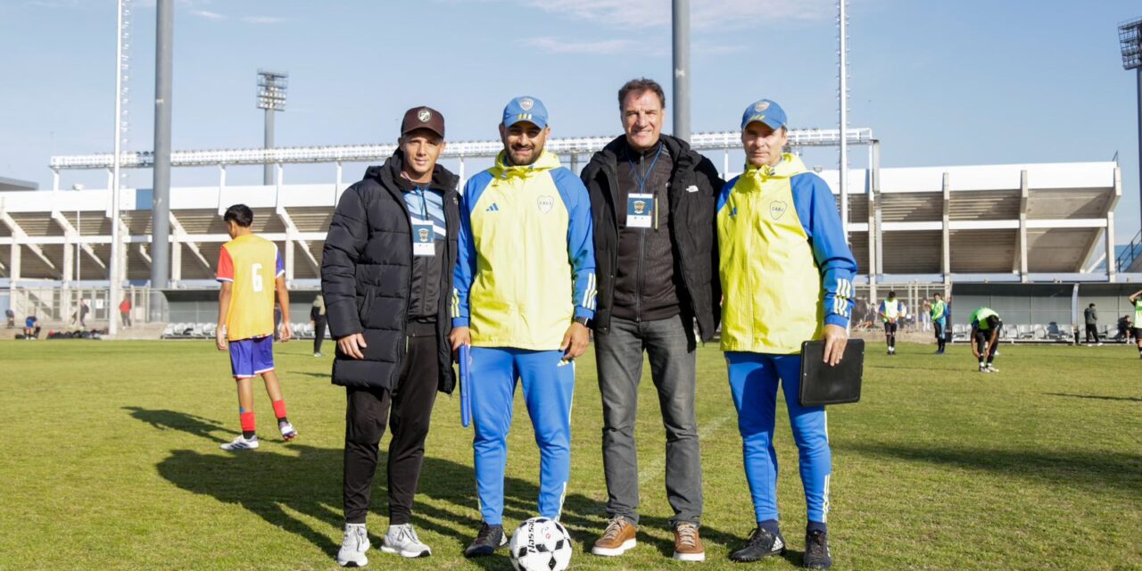 Boca Juniors realiza pruebas de juveniles en el Bicentenario