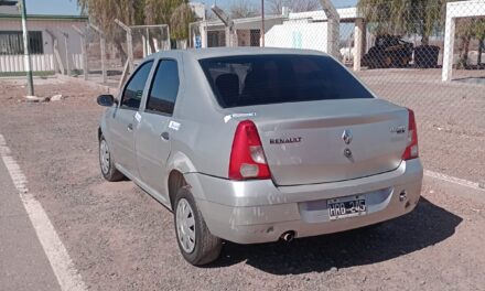 Caucete: Circulaba en un auto robado y con pedido de captura, terminó detenido