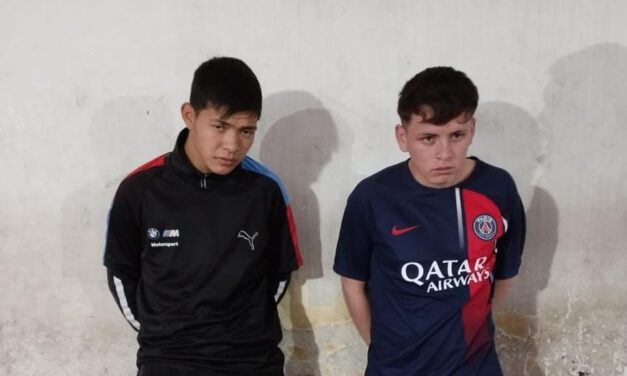Dos jóvenes detenidos por un violento robo en el Barrio Dorrego