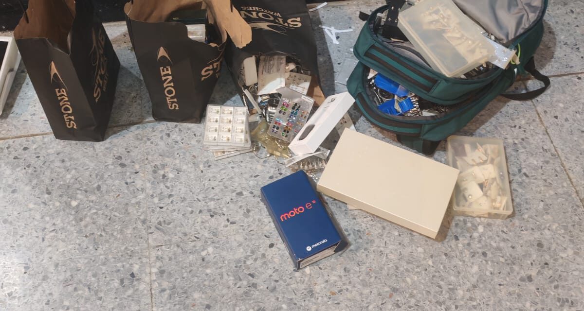 Intento de robo millonario en la Galería Central: Dos menores detenidos
