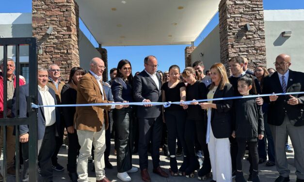 Rivadavia: Inauguraron el cierre perimetral del polideportivo del Parque