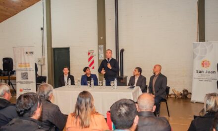 San Juan proyecta el futuro de Calingasta con un plan territorial