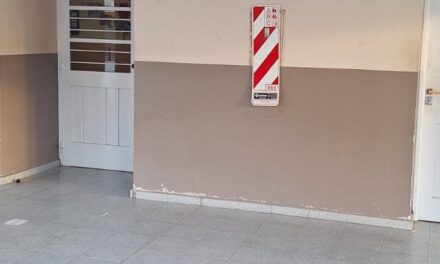 Sorprendido robando en escuela: Quiso escapar con un matafuegos