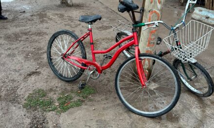 Dos adolescentes atrapados por robar bicicletas