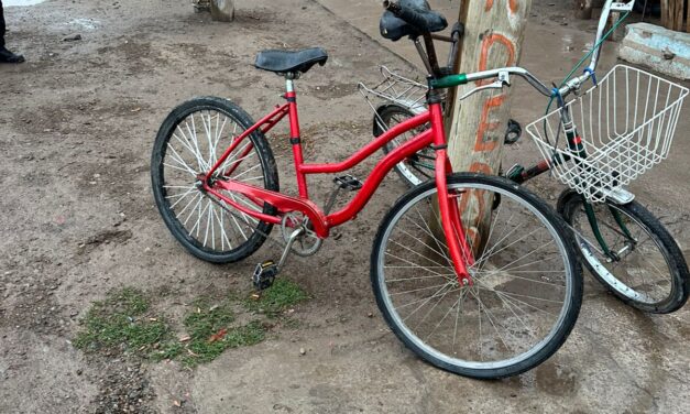 Dos adolescentes atrapados por robar bicicletas