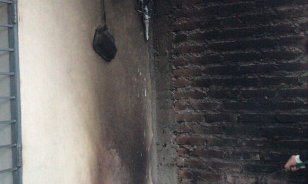 Incendio en Rawson: Un aire acondicionado desató las llamas en una vivienda