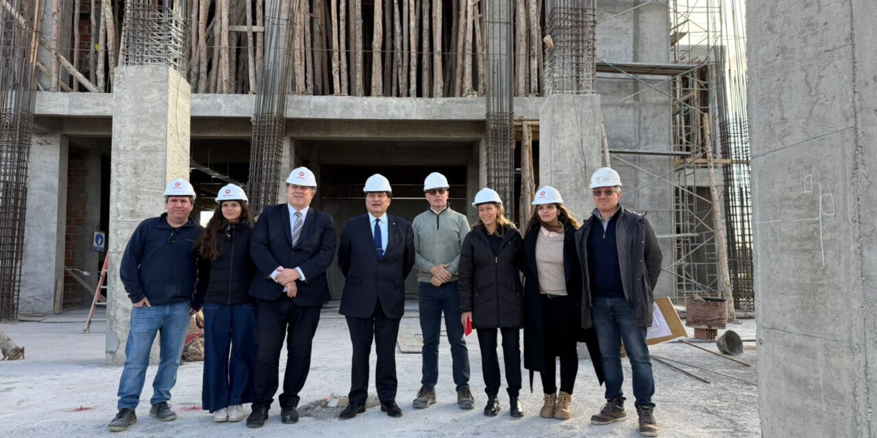 Jáchal tendrá su edificio judicial más moderno: La obra ya está a mitad de camino