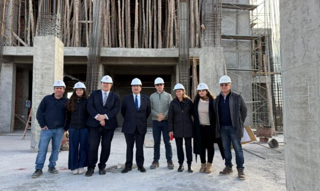 Jáchal tendrá su edificio judicial más moderno: La obra ya está a mitad de camino