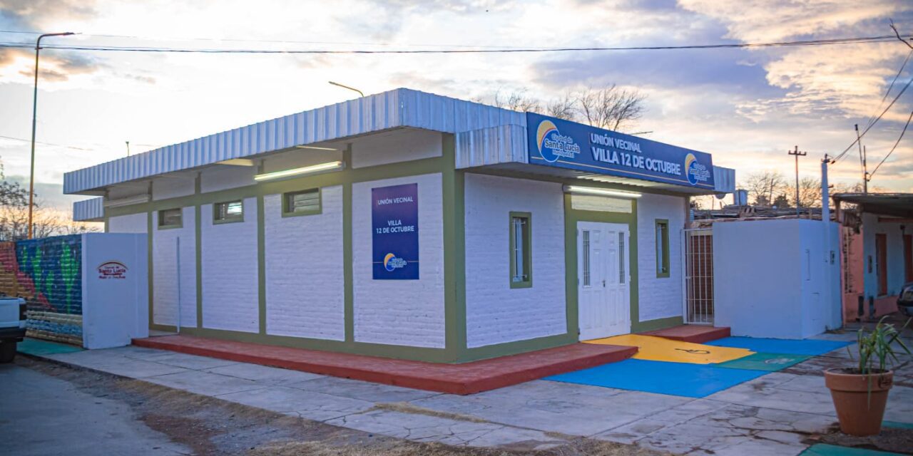 Inauguraron un nuevo playón deportivo en Villa 12 de Octubre