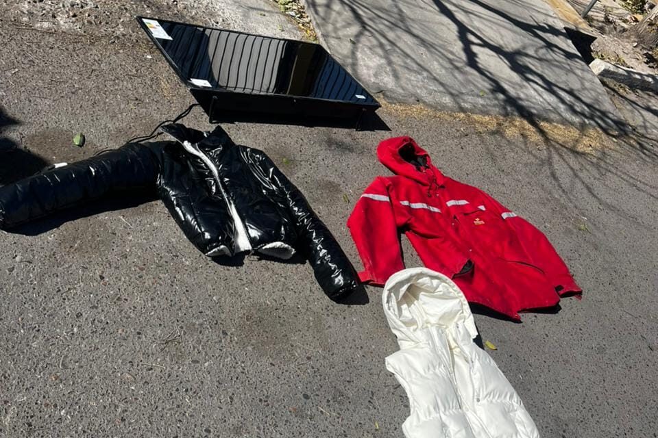 Capital: Ladrón fue detenido mientras escapaba con un TV