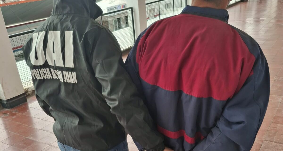 Cayó un prófugo en Rawson: Tenía permiso de salida y no volvió al Penal