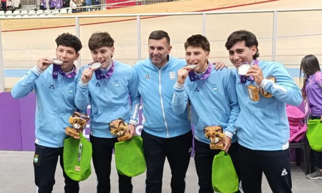 Panamericanos Junior 2025: Ramiro Videla se colgó la plata y Ludmila Aguirre rozó el bronce en ciclismo en pista