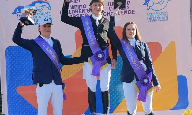 Saltos hípicos: San Juan sumó podios y reconocimientos en los FEI Jumping de Rosario