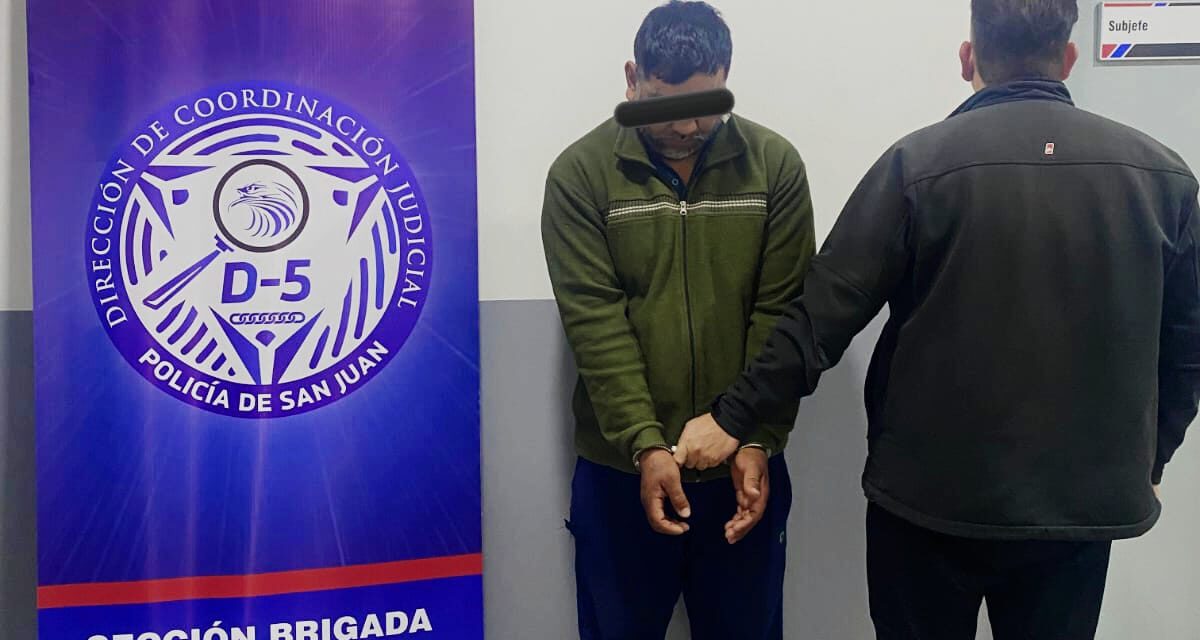 Capturan a “El Chula” en Rivadavia tras múltiples robos