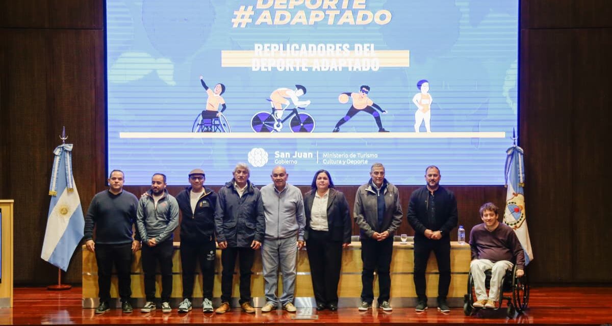 Éxito en la 1° Jornada de Replicadores de Deporte Adaptado