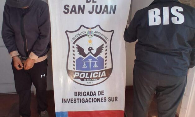 Allanamiento en Pocito: Atraparon a “El Gringo” y recuperaron objetos robados