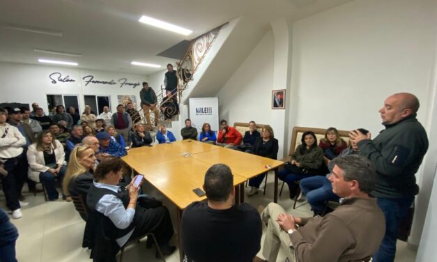 La Libertad Avanza San Juan lanzó su comando de campaña con Milei como referencia