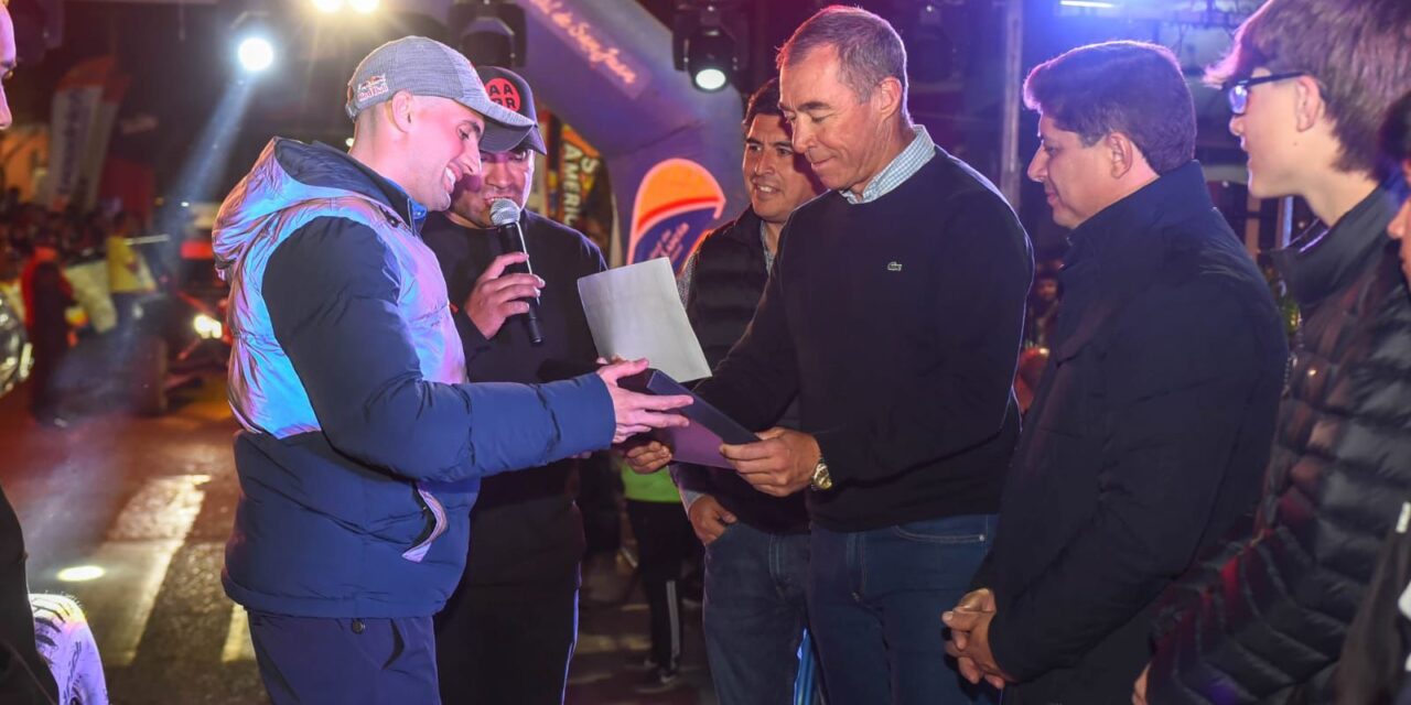 Santa Lucía se encendió con la fiesta del Rally Raid Argentina