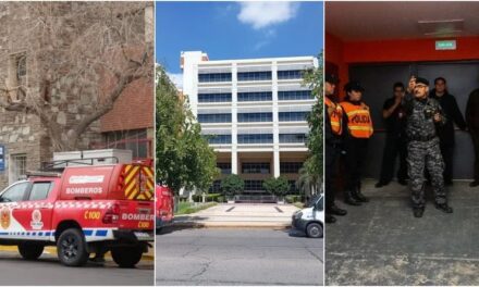 Los padres del menor se presentaron ante la Policía tras la amenaza de bomba en el centro cívico