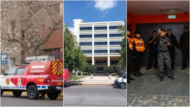 Los padres del menor se presentaron ante la Policía tras la amenaza de bomba en el centro cívico