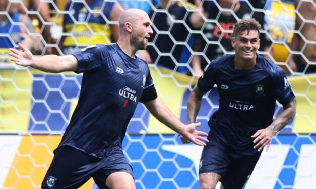 Auckland City y su inesperada cargada a Boca Juniors en medio de un partido en el fútbol de Nueva Zelanda