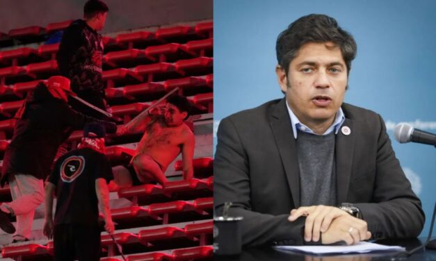 Axel Kicillof habló sobre los incidentes en Independiente-Universidad de Chile y apuntó contra Conmebol