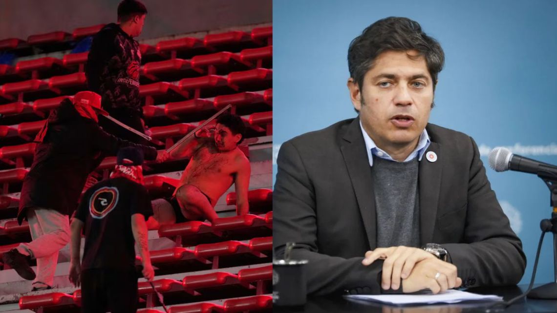 Axel Kicillof habló sobre los incidentes en Independiente-Universidad de Chile y apuntó contra Conmebol