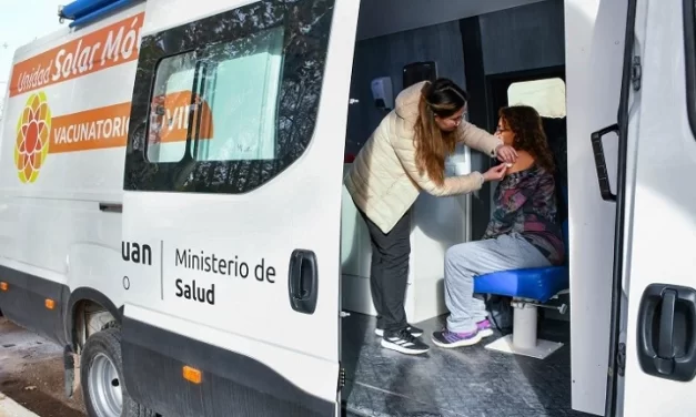 Operativo de vacunación este sábado en el Parque de Mayo