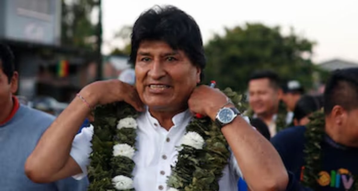 Evo Morales celebró el 19,2% de votos nulos en protesta por su exclusión electoral