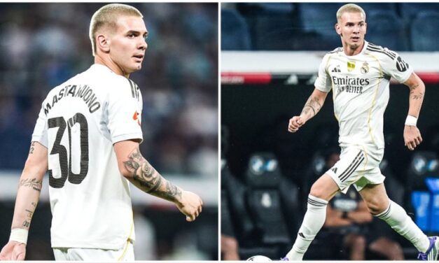 Franco Mastantuono debutó como jugador del Real Madrid