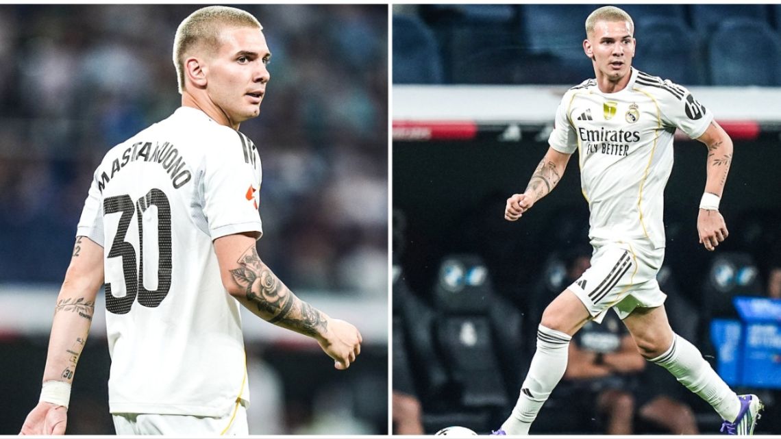 Franco Mastantuono debutó como jugador del Real Madrid