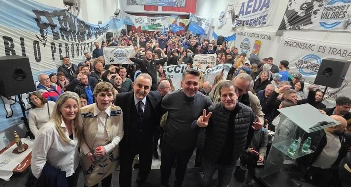Fuerza Patria realizó su primer acto en la Ciudad de Buenos Aires
