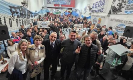 Fuerza Patria realizó su primer acto en la Ciudad de Buenos Aires