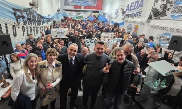 Fuerza Patria realizó su primer acto en la Ciudad de Buenos Aires