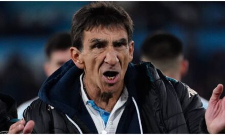 Gustavo Costas explotó de furia con el árbitro y terminó expulsado en la derrota de Racing ante Tigre