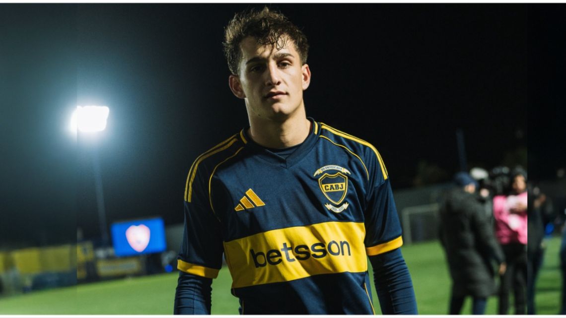 Iker Zufiaurre, la promesa de Boca que se volvió viral en redes gracias a un golazo de chilena