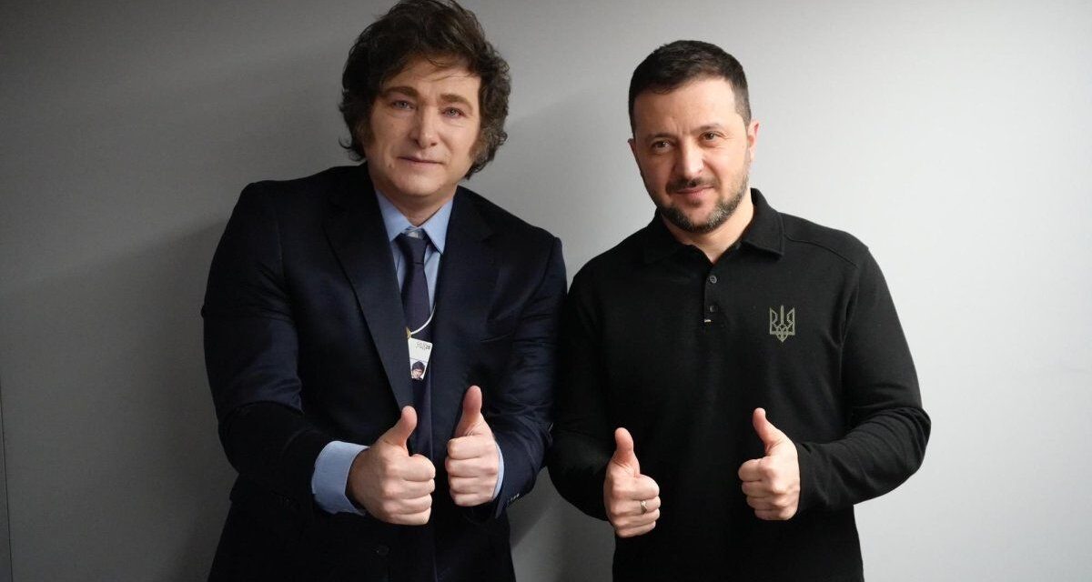 Volodimir Zelenski invitó a Javier Milei a Ucrania y quiere replicar la experiencia económica argentina